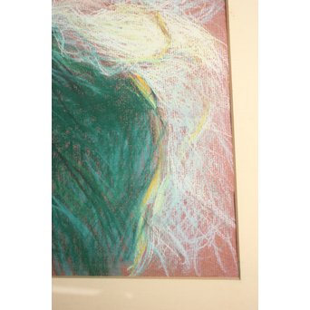 伊藤清長【女性像】パステル画　Z055 