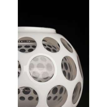 HERMÈS Vintage Cristal double Vase エルメス 白被切子花瓶 水指　Y007 