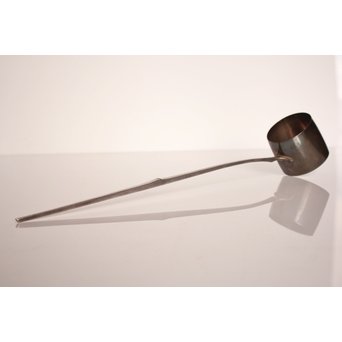 表千家即中斎箱 中川浄益作 南鐐銀柄杓　M065 