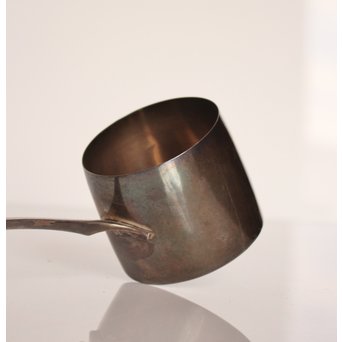 表千家即中斎箱 中川浄益作 南鐐銀柄杓　M065 