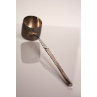 表千家即中斎箱 中川浄益作 南鐐銀柄杓　M065 