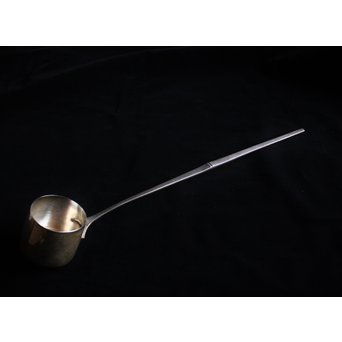 表千家即中斎箱 中川浄益作 南鐐銀柄杓　M065