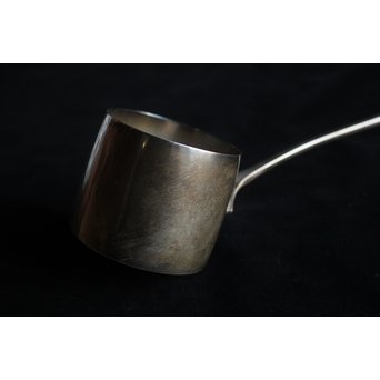 表千家即中斎箱 中川浄益作 南鐐銀柄杓　M065 