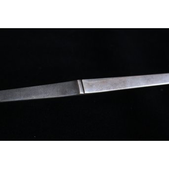 表千家即中斎箱 中川浄益作 南鐐銀柄杓　M065 