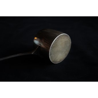 表千家即中斎箱 中川浄益作 南鐐銀柄杓　M065 