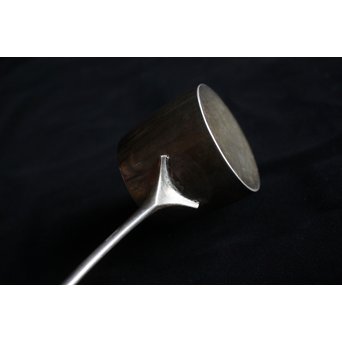 表千家即中斎箱 中川浄益作 南鐐銀柄杓　M065 