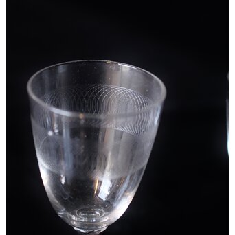 バカラ風 カット リキュールグラス 6客1組　Y008 