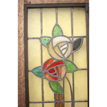 ステンドグラス 花　GD1187 