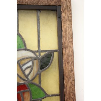 ステンドグラス 花　GD1187 