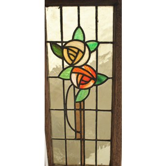 ステンドグラス 花　GD1187 