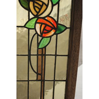 ステンドグラス 花　GD1187 