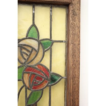 ステンドグラス 花　GD1187 