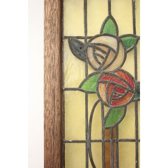 ステンドグラス 花　GD1187 