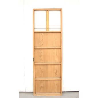 黄色ガラスの白木雪隠戸　GD1191 