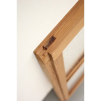 黄色ガラスの白木雪隠戸　GD1191 