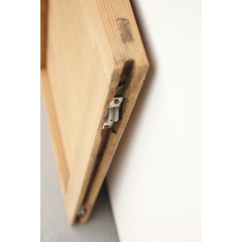 黄色ガラスの白木雪隠戸　GD1191 