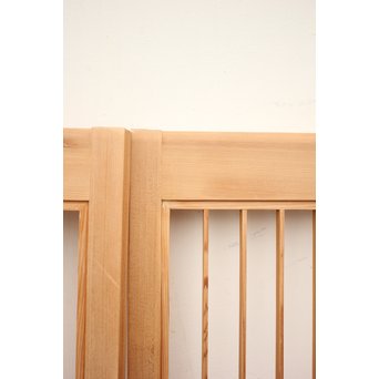 白木組子書院 4枚1組　R2351 