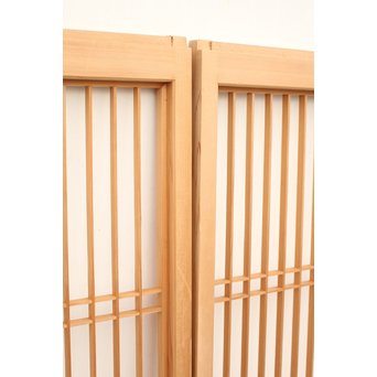 白木組子書院 4枚1組　R2351 