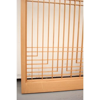 白木組子書院 4枚1組　R2351 