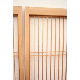 白木組子書院 4枚1組　R2351 