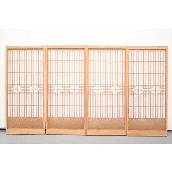 細工組子の大きめ書院 4枚1組　R2353