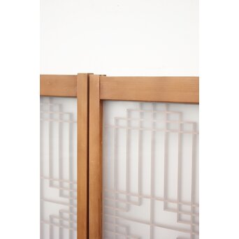 ガラス入 組子書院 4枚1組　R2355 