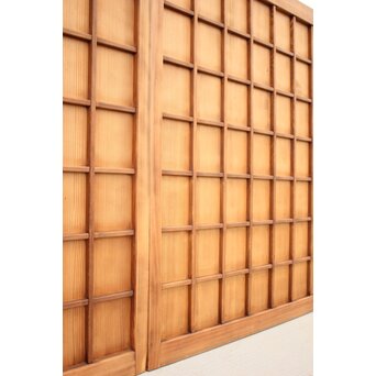 升格子の中型引戸 2枚1組　B933 