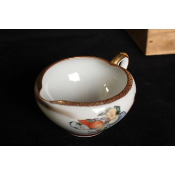 九谷鏑木製 煎茶器一式　P083 