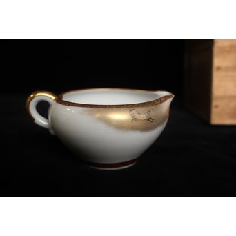 九谷鏑木製 煎茶器一式　P083 