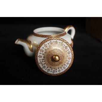 九谷鏑木製 煎茶器一式　P083 