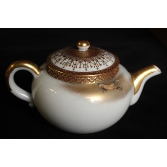 九谷鏑木製 煎茶器一式　P083 