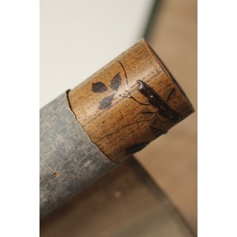 倣 白隠慧鶴 鳥図掛軸　Z058 