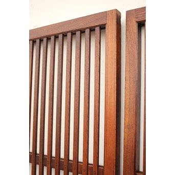 総栓 格子戸 2枚1組　L947 