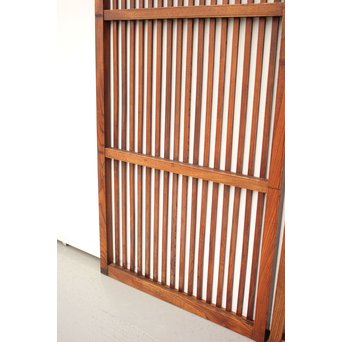 総栓 格子戸 2枚1組　L947 