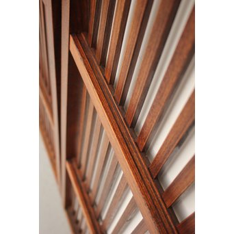 総栓 格子戸 2枚1組　L947 