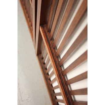 総栓 格子戸 2枚1組　L947 