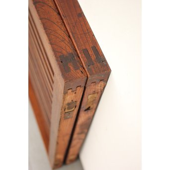 総栓 格子戸 2枚1組　L947 