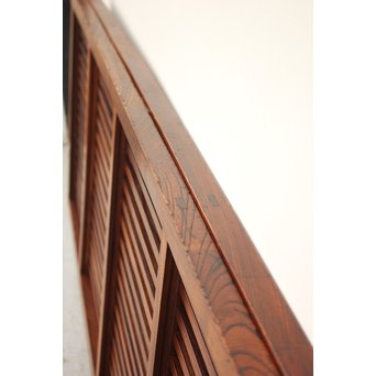 総栓 格子戸 2枚1組　L947 