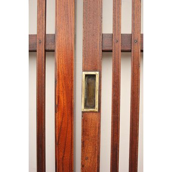 総栓 格子戸 2枚1組　L947 