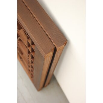 流水組子書院 4枚1組　R2360 