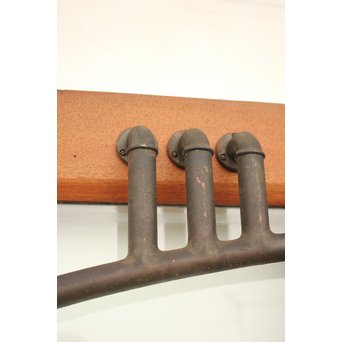 真鍮引手 欅と堅木の重厚観音開ドア 2枚1組　GD1194Y 