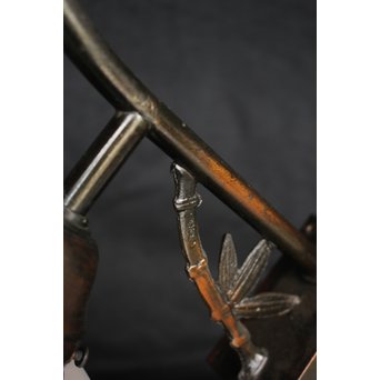 竹模様のブラケット照明　A1895 