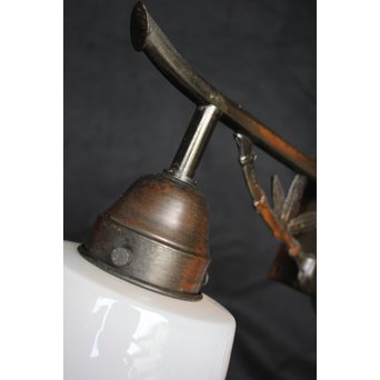 竹模様のブラケット照明　A1895 