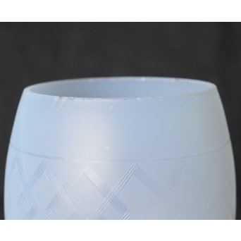 切子のオパールガラスブラケット照明　A1896 