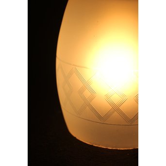 切子のオパールガラスブラケット照明　A1896 
