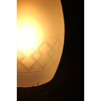 切子のオパールガラスブラケット照明　A1896 