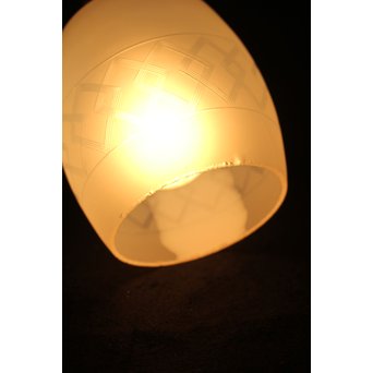 切子のオパールガラスブラケット照明　A1896 