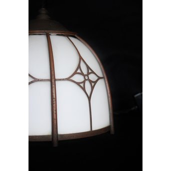 細密デザイン 銅巻電笠　A1903 