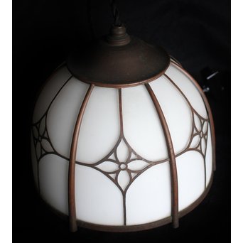 細密デザイン 銅巻電笠　A1903 