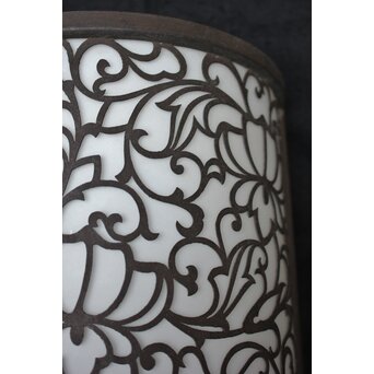 唐草紋 壁付照明カバー　A1905Y 